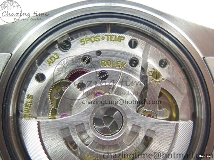 MiroTime 0125 Sporty DateJust 126334 SS Noob 1:1 904L Best Edition Blue Dial Diamond on Oyster Bracelet A 3164